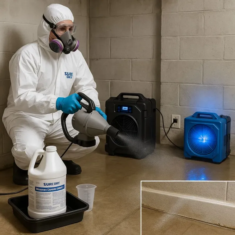 Sanitization and Odor Removal process in Tolono, IL